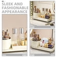 thumbnail image 3 of TABLETREANDS Organizador De Cosméticos De Escritorio Beige Con Compartimentos Giratorios Para Almacenamiento Fácil, 3 of 8