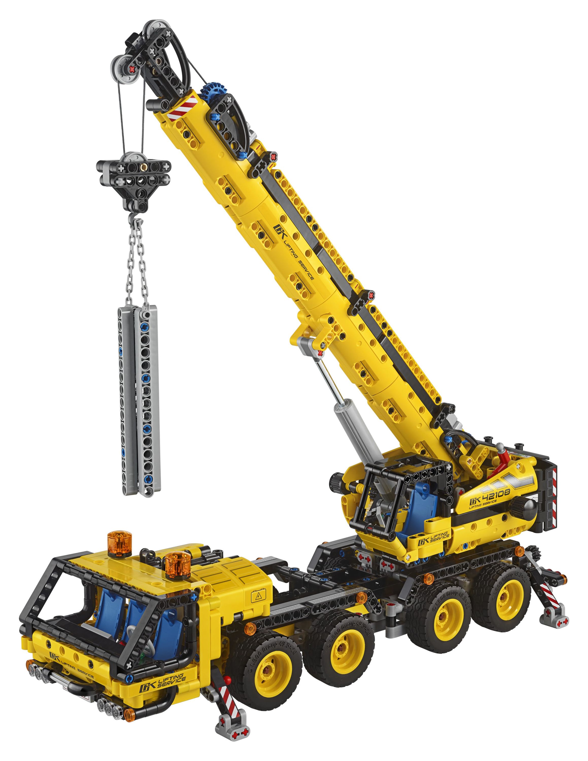 LEGO Technic Mobile Crane 42108 Construction Toy Building Kit (1,292 pieces) - image 3 of 10
