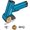 Blue, variant on Cordless Electric Scissors Rechargeable Electric Box Cutter Cardboard Cutter 4-Speed Electric Fabric Cutter with LED Light Safety Lock USB-C Powered for Carpet Leather Fabric Packages Blue