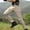 Khaki, variant on WIZUTIZ Pants for Men Winter Fleece Lined Heavyweight Work Pants Waterproof Hiking Sweatpants Multic-Pocket Trousers