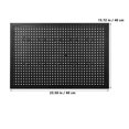 thumbnail image 2 of WRITWAA Panneau Mural en Acier Noir pour Rangement d'Outils et Organisation Flexible, 2 of 7
