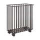 thumbnail image 1 of Cesta de lavandería con ruedas, clasificador de ropa, multifuncional, para mover la ropa con suavidad, carrito clasificador de ropa para lavandería en negro, 1 of 9