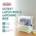 thumbnail image 4 of Sterilite 70 Qt Ultra Latch Storage Box (4 Pack) & 64 Qt Container (6 Pack), 4 of 12