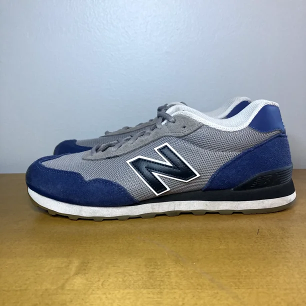 New Balance Mens 515 V3 ML515VL3 Gray Running Shoes Sneakers Size 9.5 2E