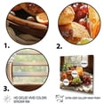 thumbnail image 3 of Designart "Food Breakfast Painting Dot IV" Food & Beverage Canvas Art Print, 3 of 5