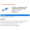 thumbnail image 2 of Fuel Pump - Compatible with 1998 - 2000 Mercedes-Benz C43 AMG 1999, 2 of 2