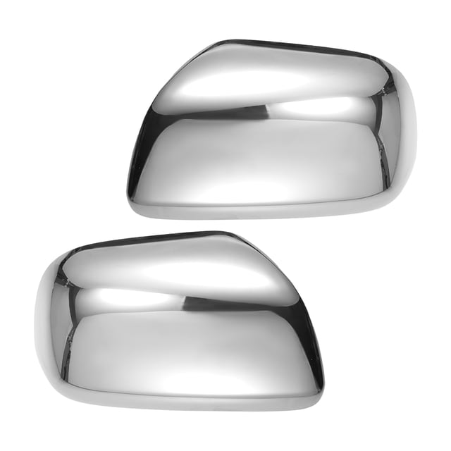 Reemplazo de tapa de espejo lateral izquierdo y derecho para automóvil Unique Bargains para Toyota Hilux Vigo, par cromado