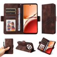 thumbnail image 5 of Funda GANGXUN para OPPO Reno 12F 5G con diseño acolchado elegante, cuero PU, protección total y ajuste preciso, 5 of 5