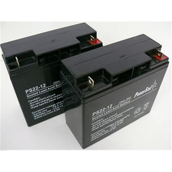 PowerStar  High Rate 22AH Replacement Battery For UPG UB12180 SLA 12V 18AH T4 Terminal
