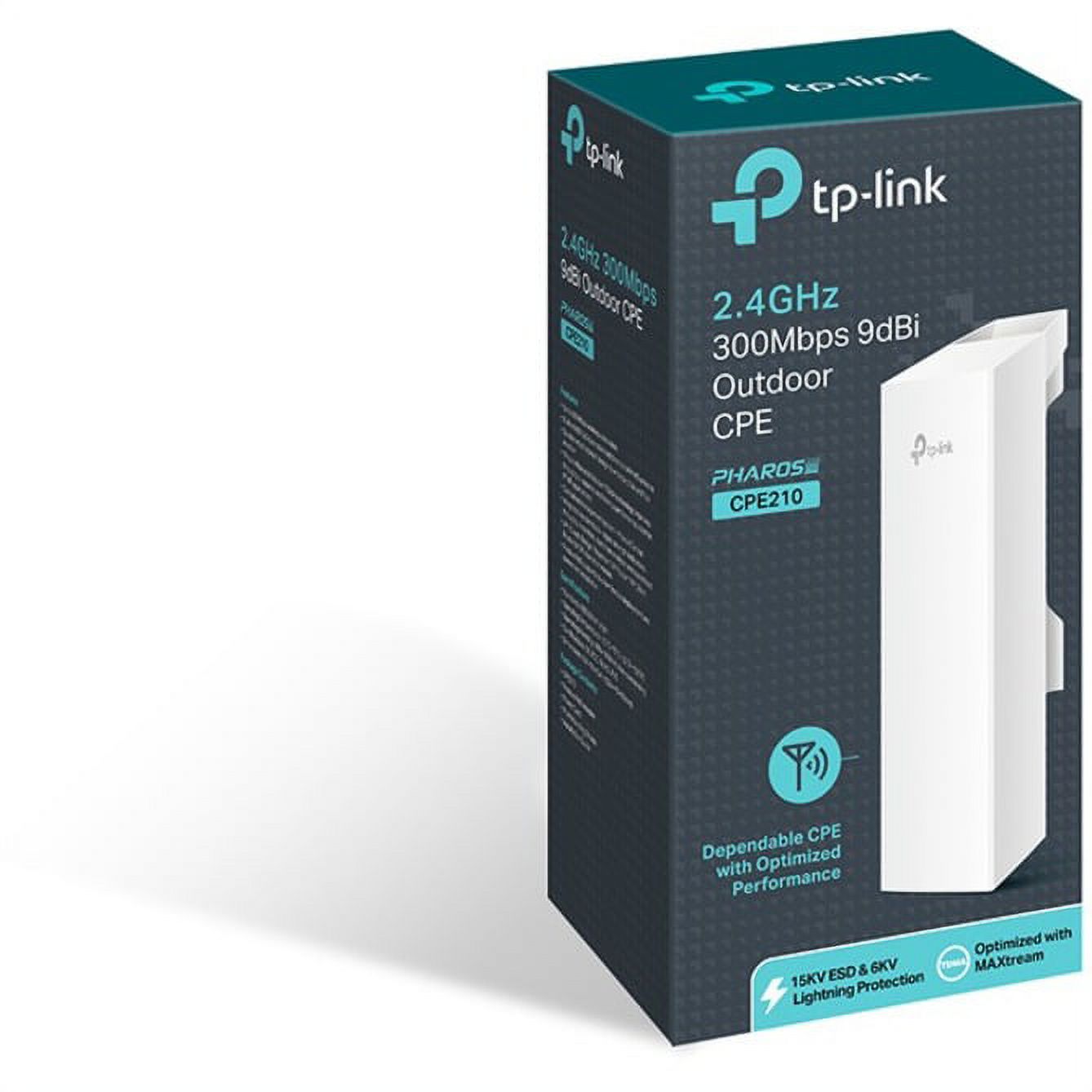 TP-Link 2.4GHz N300 Long Range Outdoor CPE for PtP and PtMP ...