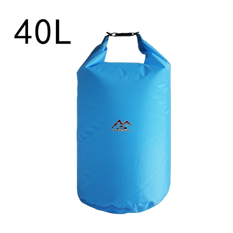 Waterproof Dry Sack Storage Bag 70 Litre Kayaking Canoeing Camp Beach Blue 