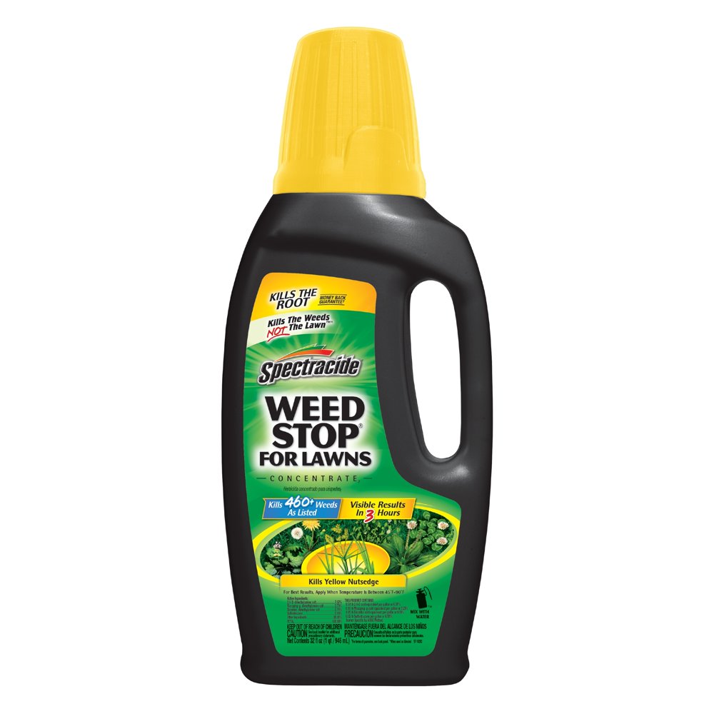Spectracide Weed Stop for Lawns Concentrate, Weed Killer, 32 fl oz