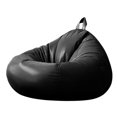 thumbnail image 4 of Sofá tipo puf,Bean Bag Silla Sofá Individual Transpirable Hogar Moderno,Futón Sofá Piso Silla para juegos Silla reclinable Dormitorio,Sofá cama Tatami Oficina cómoda portátil,Sofá Negro, 4 of 8