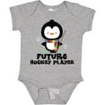 thumbnail image 3 of Inktastic Future Hockey Player Penguin Boys or Girls Baby Bodysuit, 3 of 5