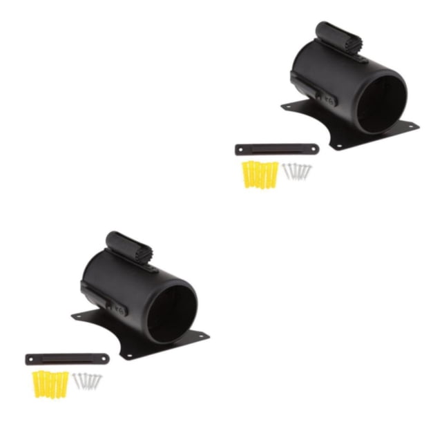 relayinert and Space-Saving 3 Meter Retractable Belt Queue Crowd Control Barrier Black and Yellow 2Set