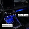 thumbnail image 4 of Lámpara De Ambiente De Consola Central De Coche Led Compatible Con Toyota Rav4 2019-2022 Lhd, 4 of 5