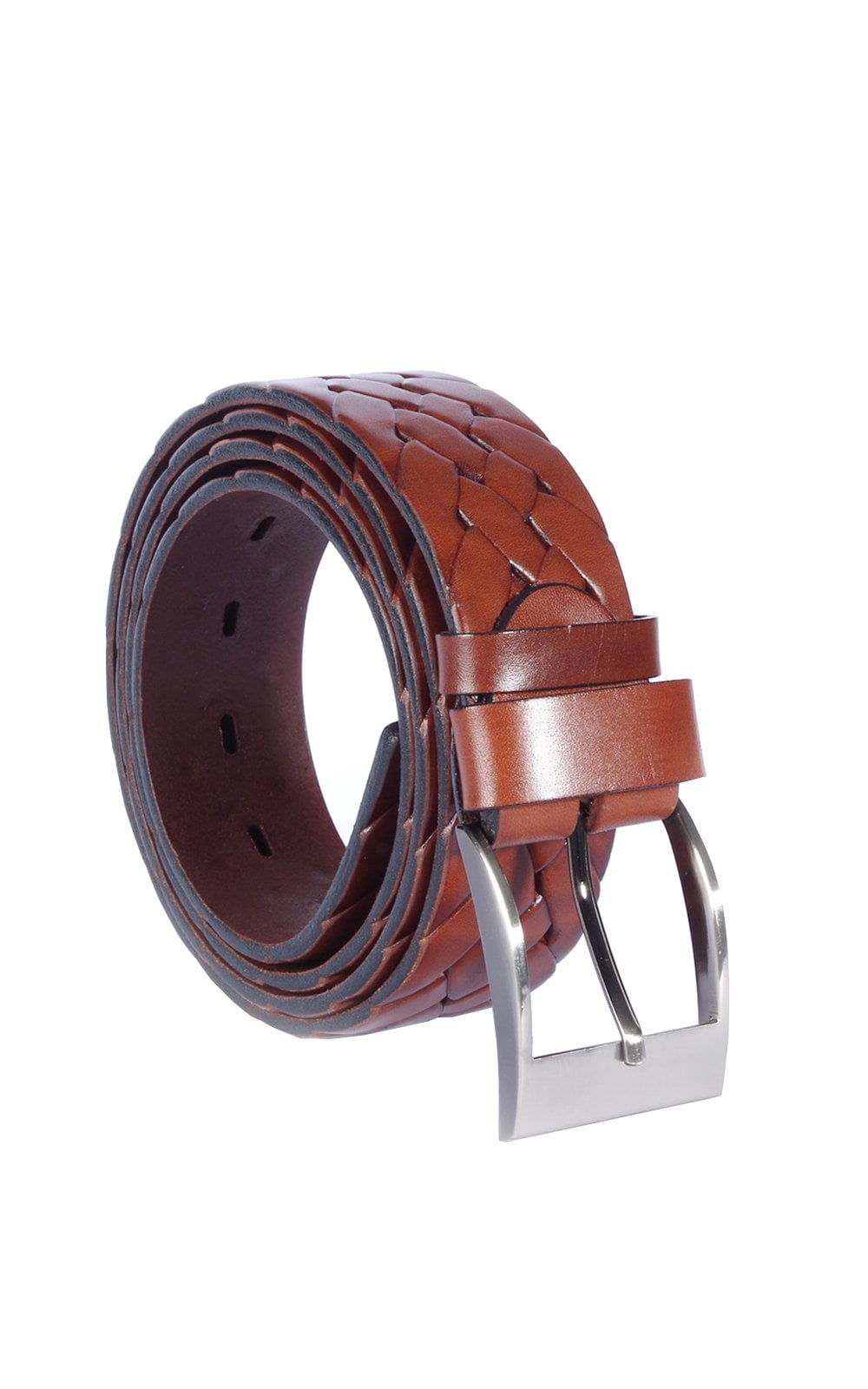 mens plaited belt