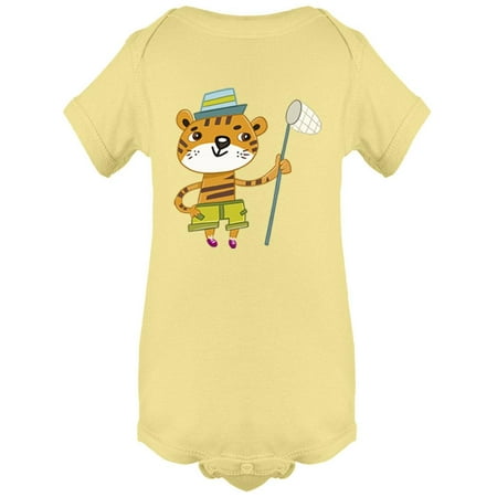 

Tiger With A Net Bodysuit Infant -Image by Shutterstock 18 Months