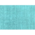 thumbnail image 1 of Ahgly Company Indoor Rectangle Oriental Light Blue Industrial Area Rugs, 2' x 5', 1 of 4