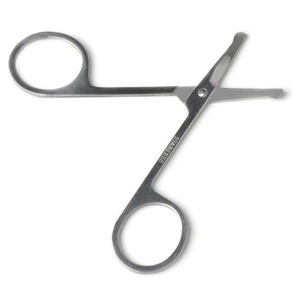Fashion Stainless Steel Nose Hair Scissors Ear for Facial Trimmers Cut Beauty To