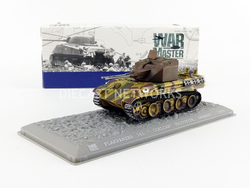 Solido Flakpanzer 341 cölian Flak antiaéreos tanques Modelo miniatura solido 1:72