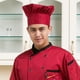 thumbnail image 1 of Chef Hat adulto ajustable elástico panadero cocina Chef Cap, rojo sincero electrónico, 1 of 4