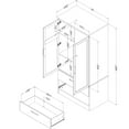thumbnail image 2 of South Shore Haven, Contemporary Cabinet,  Beige, 2 of 14