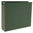 thumbnail image 2 of Business Source Hanging Box Bottom File Folders Letter - 8 1/2" x 11" Sheet Size - 2" Expansion - 1/5 Tab Cut - Standard Green - Recycled - 25 / Box, 2 of 2