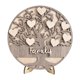 thumbnail image 1 of Adorno de madera familiar, decoración artística de mesa, muebles para el hogar, patrón de , regalo para la familia, decoración de madera para, 1 of 7