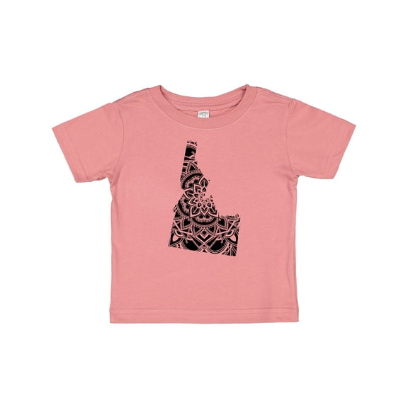 Inktastic Idaho Silhouette Mandala Boys or Girls Baby T-Shirt