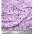thumbnail image 1 of Soimoi Tissu Modal Satin Imprimé Fantôme Halloween 1 Yard 42 Pouces de Large, 1 of 3