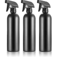 thumbnail image 1 of 500ml spray bottle, pressure sprayer, empty spray pump bottle, nebulizer spray bottle, (3-pack, black), 1 of 5
