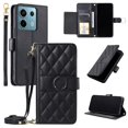 thumbnail image 1 of Funda tipo billetera GANGXUN para Xiaomi POCO X6 5G – Tapa abatible con correa para mujer, 1 of 5