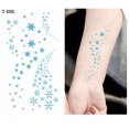thumbnail image 3 of 27 Sheets Christmas Tattoo Stickers Creative Fake Tattoos Temporary Tattoos, 3 of 10