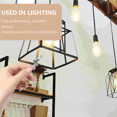 thumbnail image 5 of 40X Adjustable Wire Rope Hooks Picture Rail Display Hanging Hooks Hanging System Accessories, 5 of 5