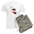 thumbnail image 6 of CafePress - CALI STATE W BEAR Pajamas - Men's Light Loose Fit Cotton Pajama Set, 6 of 7
