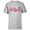 Athletic Heather, variant on Disney Mickey & Minnie Valentine's Day 2026 Script Logo Trip - Short Sleeve T-Shirt for Kids - Customized-Royal