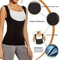thumbnail image 3 of Lilvigor Sauna Suit for Women,Workout Clothes for Women Waist Trainer Hot Polymer Shirt Sauna Suit Sweat Body Shaper, 3 of 6