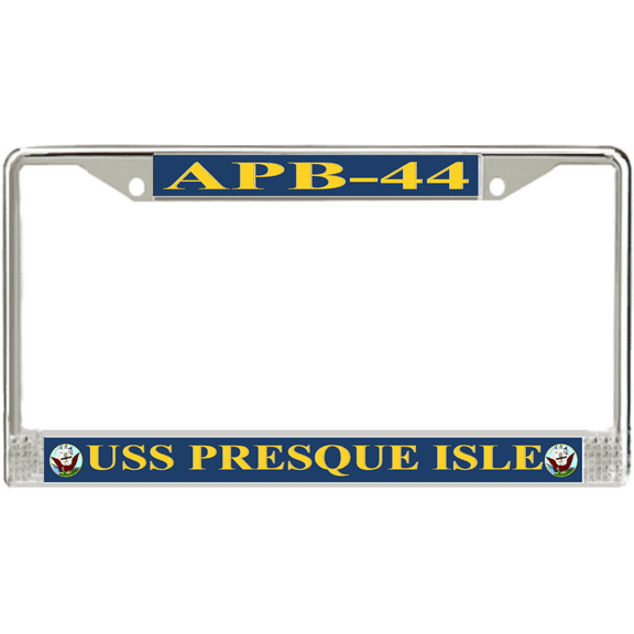 USS Presque Isle APB-44 License Plate Frame