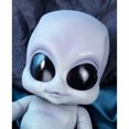 thumbnail image 4 of Muñecas alienígenas realistas y bonitas de 14 pulgadas, simulación de silicona, muñecas de piel gris y azul Reborn, juguetes, 4 of 4