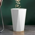 thumbnail image 7 of Creative Diamond-Shaped Plastic Trash Can for Home, Large Capacity Garbage Bin for Kitchen, Bathroom, and Living Room, 7 of 7