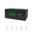 thumbnail image 2 of Despertador De Madera Carga Inalámbrica Madera Led Reloj Digital Función De Control De Sonido Advancent HA021659-00, 2 of 6