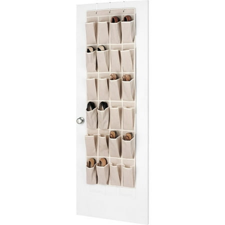 Whitmor Linen Over The Door Shoe Organizer