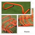 thumbnail image 6 of FUEENIRVA 2Pcs Convenient Plastic Agility Hurdles for Track Running Training and Football Drills, 6 of 8