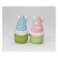 thumbnail image 3 of Ceramic Easter Bunny Gnome Holding Egg Salt and Pepper Shakers, Easter Decor, Spring Decor, Gnome Collector Gift, 3 of 3