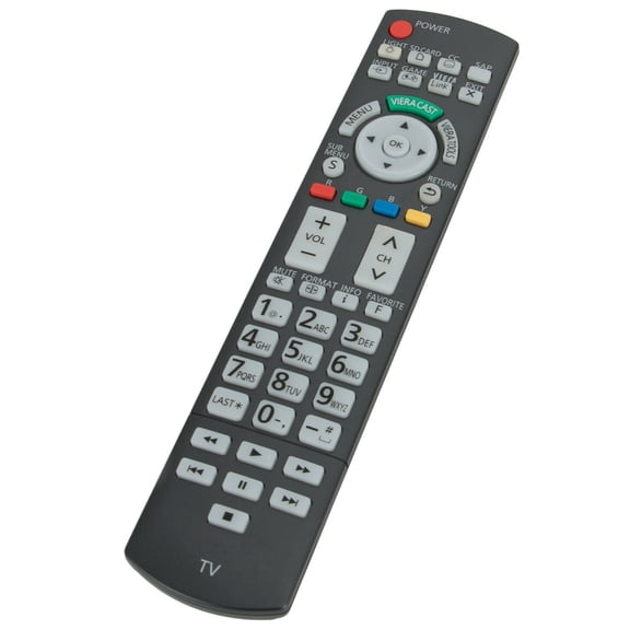 New N2QAYB000486 Remote Control for Panasonic TV TC-P50VT25 TC-P54G20 TC-P54G25