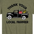 thumbnail image 3 of Instant Message - Thank Your Local Farmer - Toddler & Youth Short Sleeve Graphic T-Shirt, 3 of 6