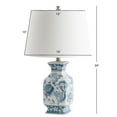 thumbnail image 5 of Safavieh Mayson Floral 24 in. H Table Lamp, Blue/White, 5 of 6