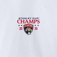 thumbnail image 4 of Men's Fanatics White Florida Panthers 2025 Stanley Cup Champions Jersey Roster T-Shirt, 4 of 5