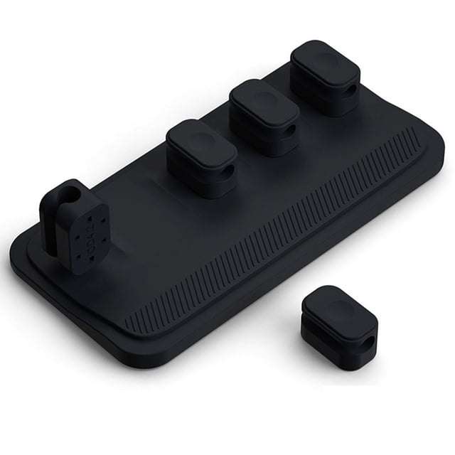 Organizador de Cables Magnético para Ratón, Clip Protector para Cables de Escritorio, Enrollador de Cables, Conector de , Soporte Fijo para Línea de Carga USB